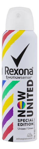 Antitranspirante em aerossol Rexona Now United Motionsense 150 ml