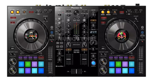 Controlador Dj Pioneer Ddj-800 Preto Da 2 Canais 100v/240v