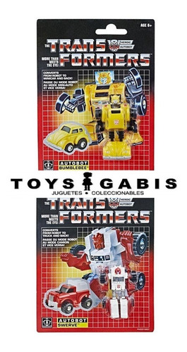 Transformers G1 Autobot Heroic Autobot Set De 2 Piezas Nuevo