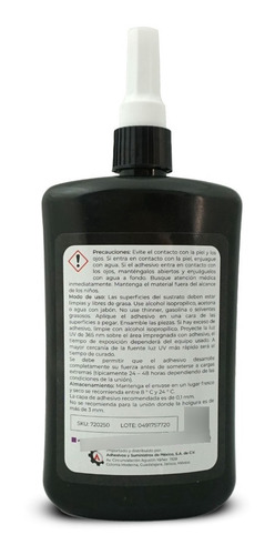 Ultracure® 720, Adhesivo Epoxico Uv De Alta Viscosidad