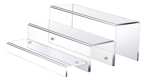 Soporte De Mesa Grande De Acrílico Transparente Con 3