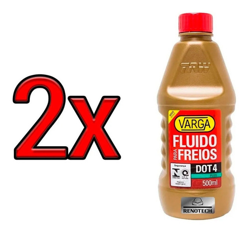 Fluido De Freio Dot 4 Trw Varga 2x Rn 18