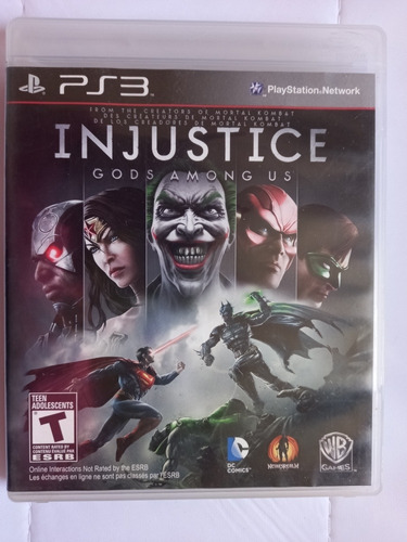 Injustice Gods Amongus Ps3