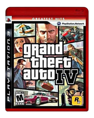 Gta 4 Gta Iv Grand Theft Auto Iv 4 Ps3 Midia Fisica Original