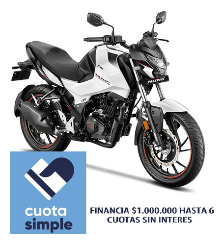 Motocicleta Hero Hunk 160 R  Tipo Cg, Fz 