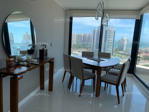 Imagen 2 de 26 de Alquiler Apartamento Tres Dormitorios En Suite Con Dos Cocheras Mansa Punta Del Este - Punta Del Este Mansa