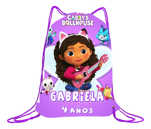 40 Dulcero Personalizados Bolo - Gaby Y La Casa De Juguetes