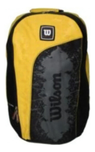 Mochila Porta Laptop Wilson Cor Amarelo/Preto