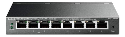 Switch De 8 Puertos Gigabit 4 Puertos Poe Tl-sg108pe Tp-link