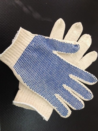 Imagen 2 de 4 de 12 Guantes Moteados De Trabajo Reforzado Fabrica 1 Docena