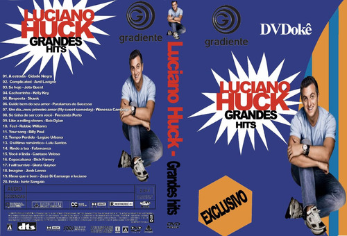 Dvd Lacrado Gradiente Dvdoke Luciano Huck Grandes Hits
