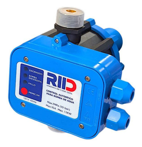 Control Automático Para Bomba De Agua 1 Pulgada 10bar Riid
