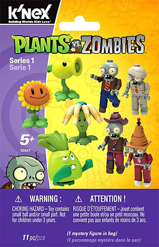 Serie 1 Minifiguras (minifigures) Plantas Vs Zombies De La