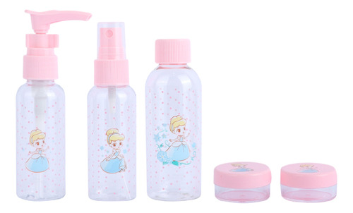 Miniso Kit Botellas De Viaje Disney Cenicienta Princesas Man