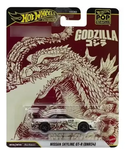 Hot Wheels Premium Skyline R34 Godzilla Pop Culture 2026