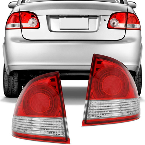 Lanterna Traseira Corsa Classic 2011 2012 A 15 Bicolor Canto