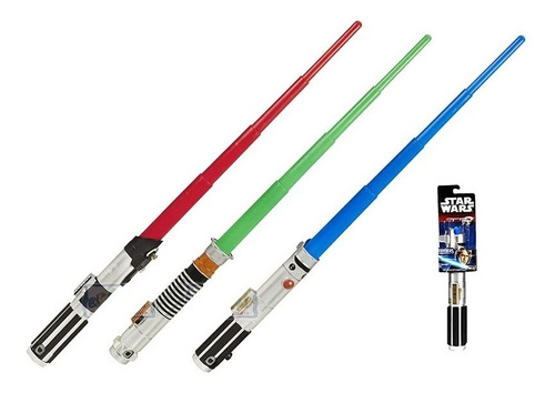 Sable Starwars Original Excelentes Rojo O Verde O Azul