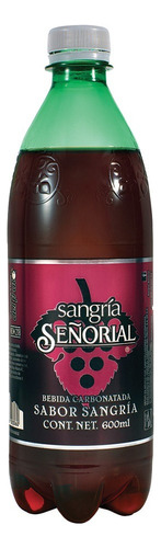 8 Pack Refresco Sangria Light Sangria Señorial 600 Ml