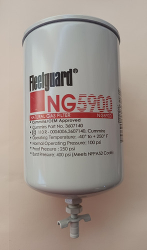Filtro De Gas Natural Ng-5900