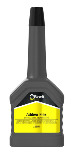 Aditivo Para Motor Flex Álcool Gasolina 200ml - Black Brasil