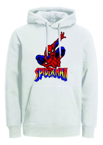 Buzos Hoodie Spiderman Hombre Araña Niños Y Adultos