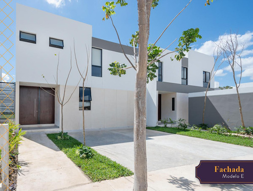 Casa En Venta En Mérida, Privada Palta 152, Modelo E En Cholul