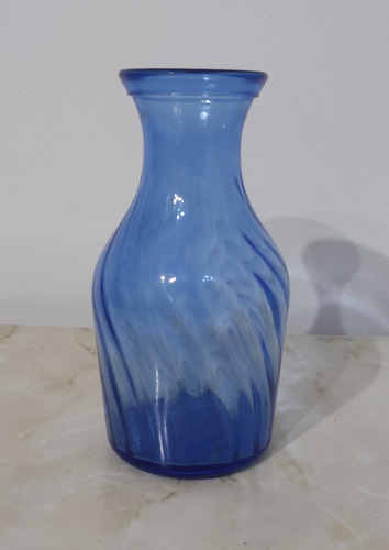 Botellón De Vidrio Azul (capacidad 1/2 Litro)