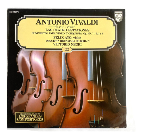 Lp Vinilo Antonio Vivaldi - Las Cuatro Estaciones / Salvat