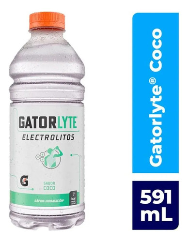 Bebida 6 Pack De Gatorlyte 20oz Sabor Coco