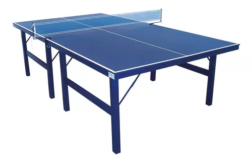 Mesa de ping pong mdp 15mm 1087 klopf cor preta c/ rodas, suporte