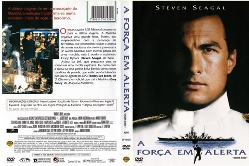 Dvd A Força Em Alerta - 1992 - Steven Seagal - Dublado Port.