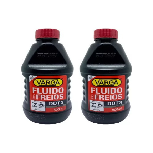 Oleo Fluído De Freio Dot 3 Varga Trw Original 500ml Kit 2un