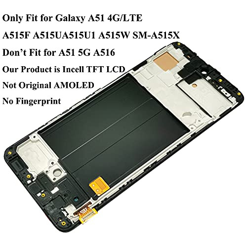 Screen Replacement Para Galaxy A51, A51 Lcd Display A5