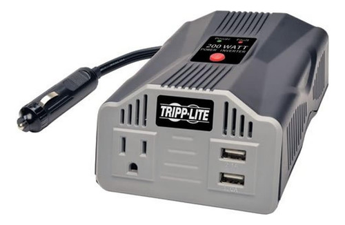 Inversor De Corriente Para Automóvil Tripp Lite De 200 W Con