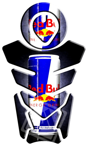 Protetor Tanque Bocal Fan Titan 125 150 Cb 300 Red Bull 808