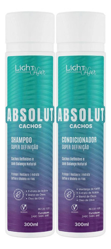 Kit Shampoo E Condicionador Absolut Cachos - Light Hair
