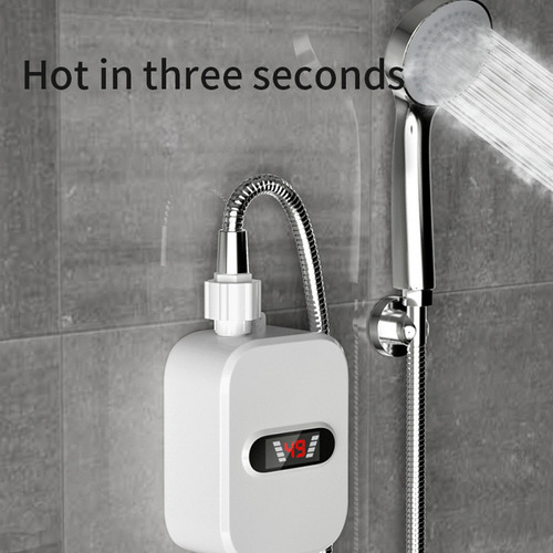 Baño, Ducha, Hogar, Calentadores Lcd, Agua, Hotel, Acero Ino