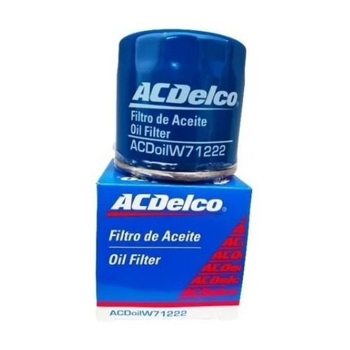 Filtro De Aceite Acdelco  W712/81