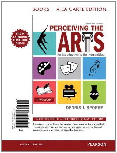 Book : Perceiving The Arts An Introduction To The...