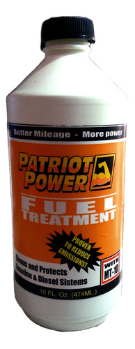 Aditivo Patriot Power Treat Nafta/gasoil Para 500 L Lubrione