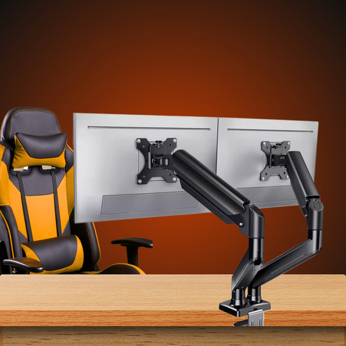 Suporte Duplo Para Monitor 17 A 32 Ajustavel Cor Preto