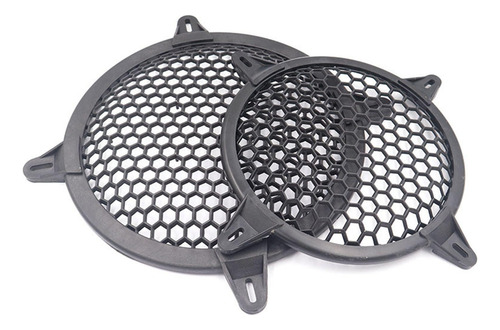 Negro 8'' Car Speaker Covers Grills Home Audio Decorativo