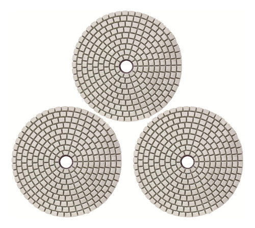 4 Inch Wet/dry 3 Step Diamond Polishing Pads For Granit...