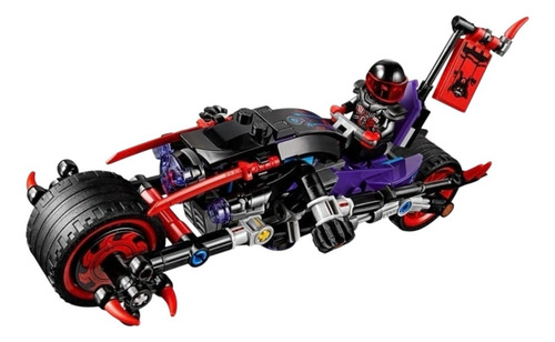 Lego 70639 Ninjago Street Race Of Snake Jaguar, 308 Pzs 308 Ninjago (Usado)