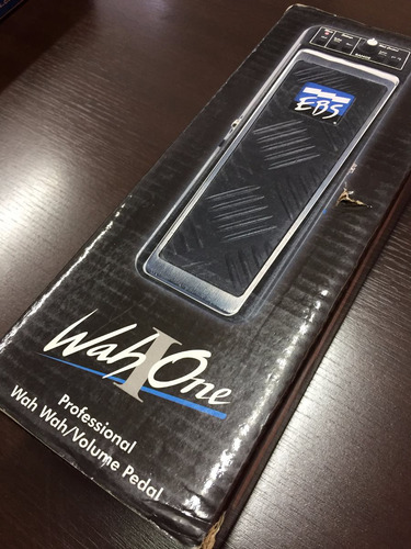Pedal Ebs Wahone Bass Wah Ebswah - Não Inclui Fonte.