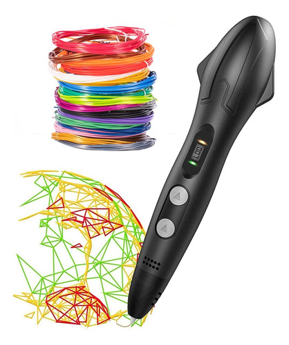Bolígrafo Lápiz Impresora 3d Sm-03 Lcd + Filamentos 54mts