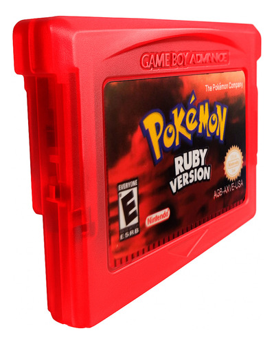 Pokémon Ruby Gba Juego Físico En Caja Con Protección