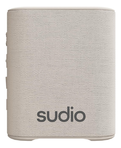 Sudio Altavoz Bluetooth Portátil S2 (beige) Color Beige 110v