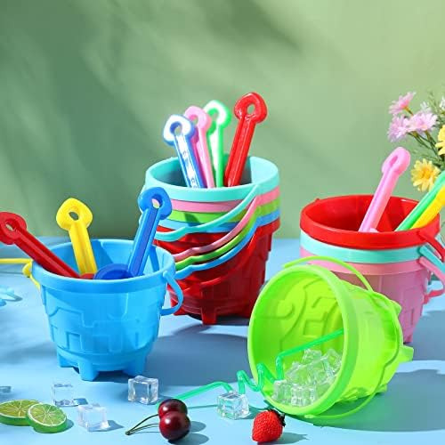 Juego De 20 Cubos De Playa Y Palas De Arena Para Niños, Jueg