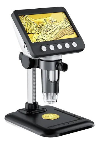 Microscopio Digital Usb 4.3 1080p Con 8 Led Y Aumento 50x-1